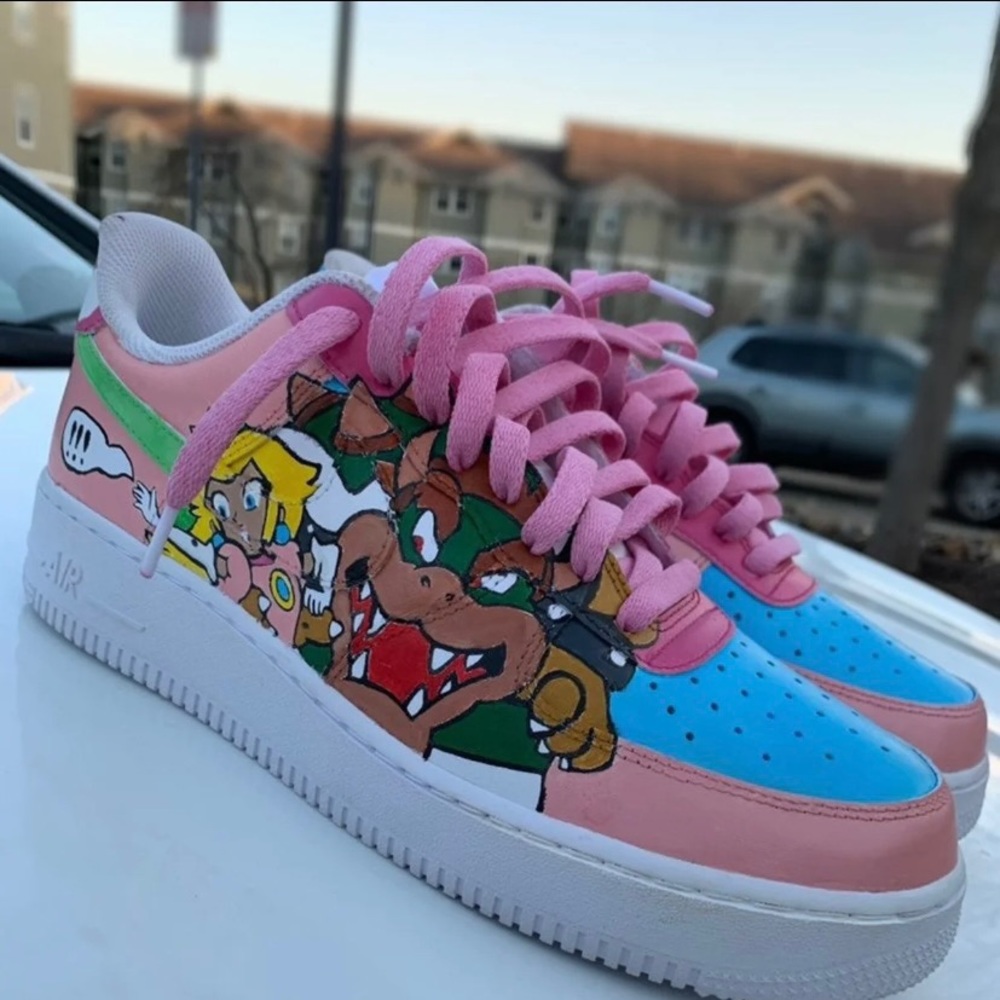 Custom Princess Peaches Airforce 1